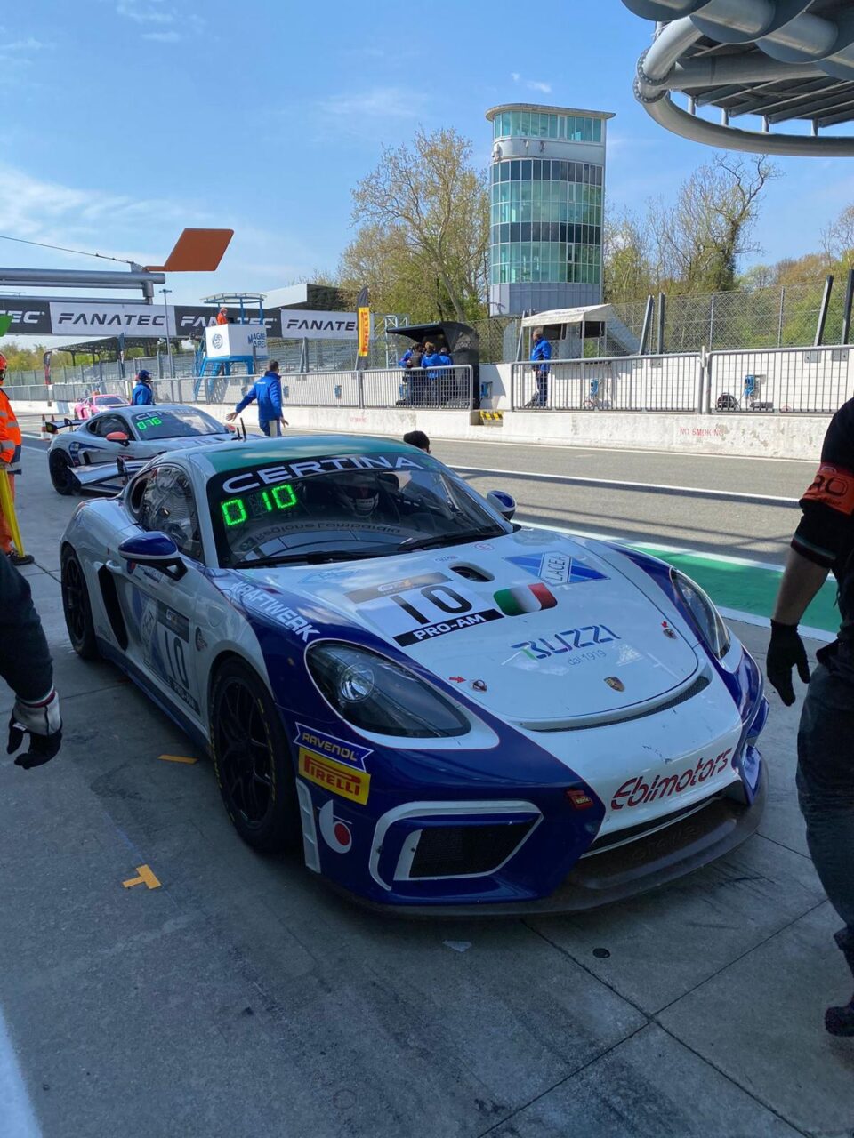 Paolo Gnemmi pilota Ebimotors GT4 European Series Monza 2026