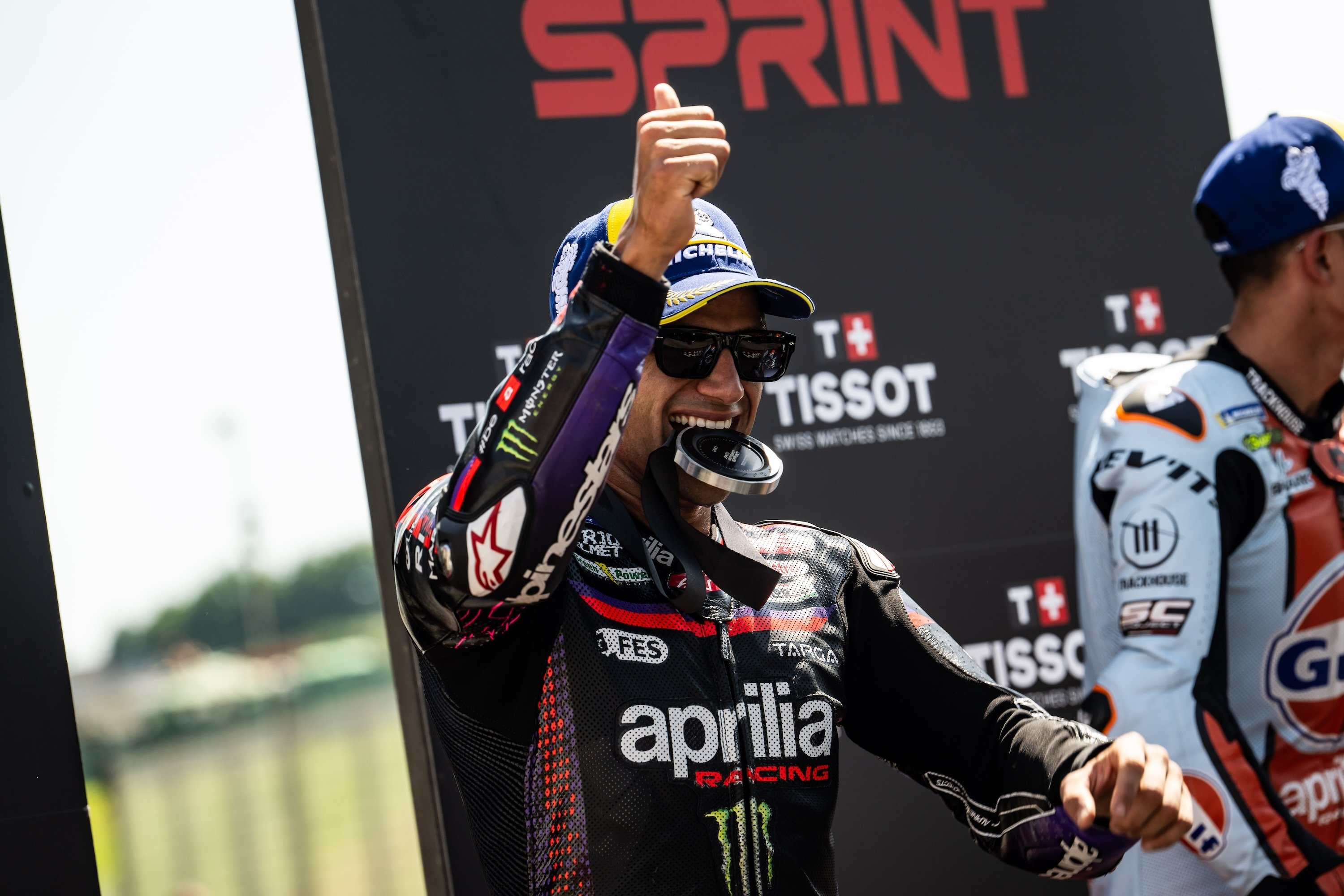 Jorge Martin Aprilia podio Sprint GP Italia Mugello 2026